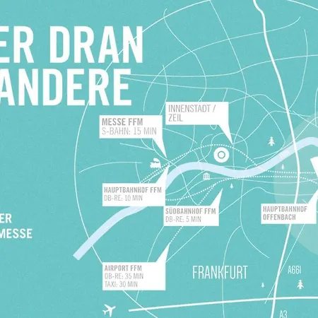 Boutique Lofts & Am Park Offenbach am Main