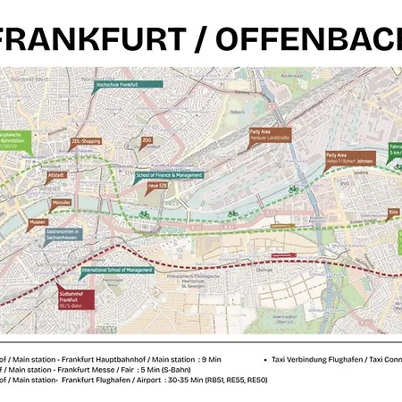 Boutique Lofts & Am Park Offenbach del Meno
